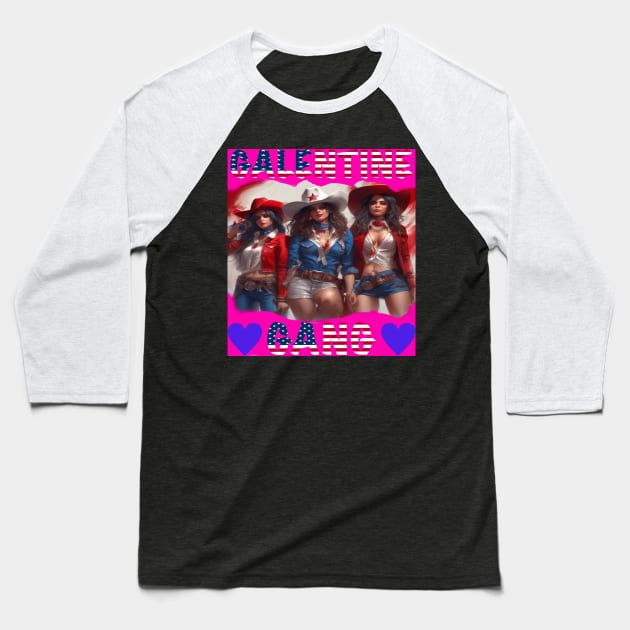 Galentine gang group Baseball T-Shirt by sailorsam1805